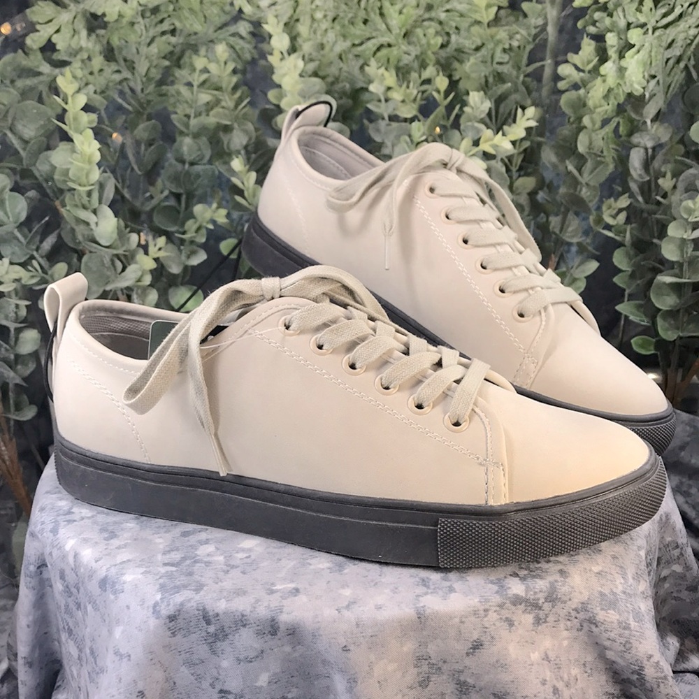 Mutual Weave Galser Taupe Casual Athletic Lace Up Sneaker Men’s 7M🌟NWT/NIB🌟